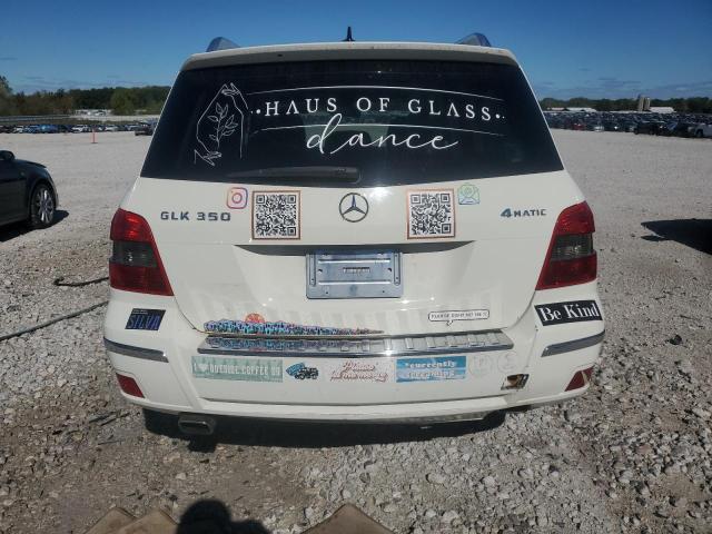 WDCGG8HB1AF320743 - 2010 MERCEDES-BENZ GLK 350 4MATIC WHITE photo 6