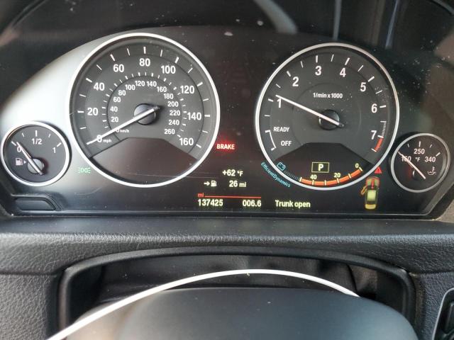 WBA3C3G52FNS74672 - 2015 BMW 320 I XDRIVE GRAY photo 9