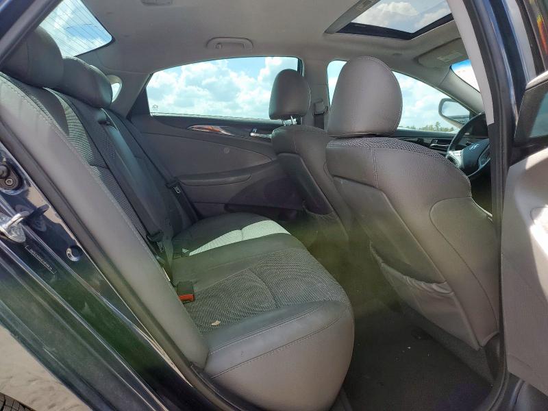 5NPEC4AB3EH848839 - 2014 HYUNDAI SONATA SE შავი ფოტო 10