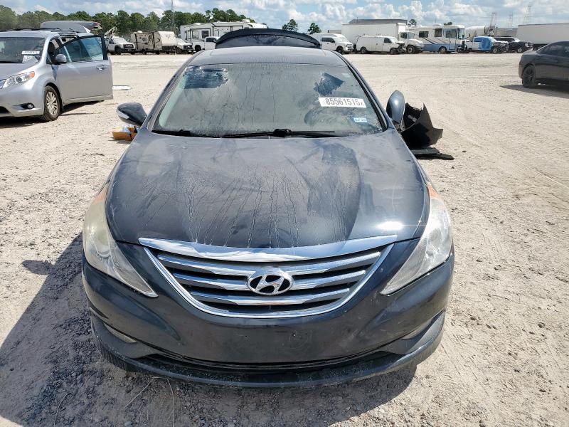 5NPEC4AB3EH848839 - 2014 HYUNDAI SONATA SE შავი ფოტო 5