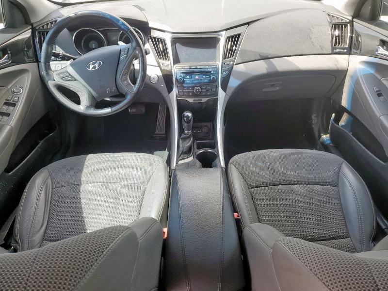 5NPEC4AB3EH848839 - 2014 HYUNDAI SONATA SE შავი ფოტო 8