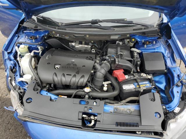 JA32V2FW2GU008815 - 2016 MITSUBISHI LANCER ES BLUE photo 11