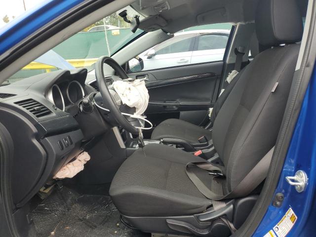 JA32V2FW2GU008815 - 2016 MITSUBISHI LANCER ES BLUE photo 7