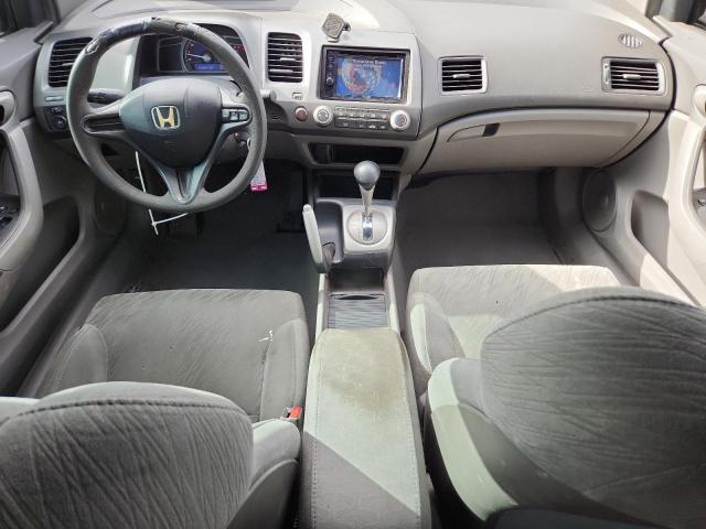 2HGFG12618H576007 - 2008 HONDA CIVIC LX SILVER photo 8