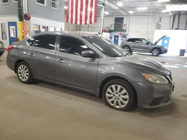 3N1AB7AP5HL662046 - 2017 NISSAN SENTRA S Մոխրագույն լուսանկար 4