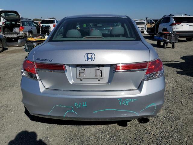 1HGCP2F33BA132075 - 2011 HONDA ACCORD LX Արծաթագույն լուսանկար 6