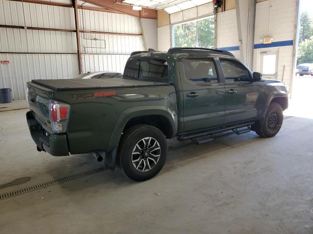 3TMCZ5AN0NM489305 - 2022 TOYOTA TACOMA DOUBLE CAB 绿色 照片 3
