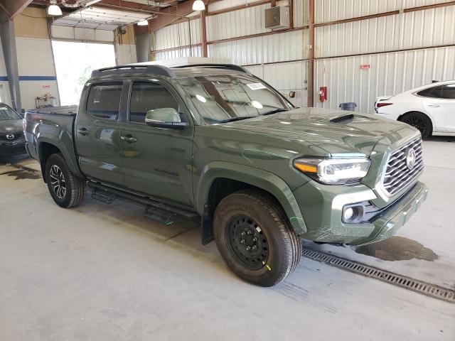 3TMCZ5AN0NM489305 - 2022 TOYOTA TACOMA DOUBLE CAB 绿色 照片 4