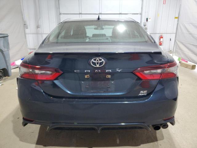 4T1G11BK1MU044292 - 2021 TOYOTA CAMRY SE 蓝色 照片 6