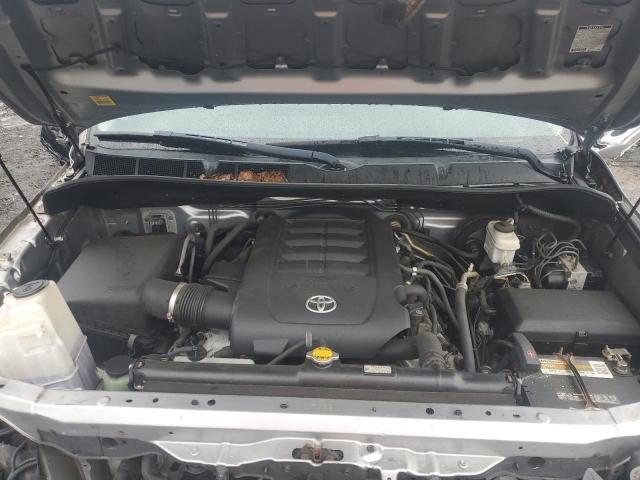 5TFUY5F19BX207729 - 2011 TOYOTA TUNDRA DOUBLE CAB SR5 SILVER photo 11