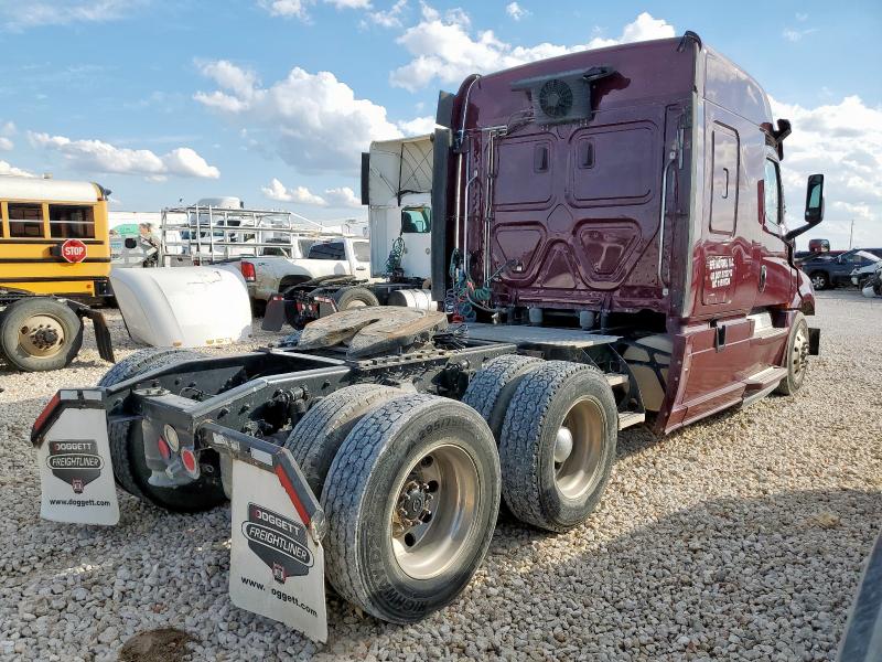 3AKJHHDV1LSLF6048 - 2020 FREIGHTLINER CASCADIA MAROON photo 4
