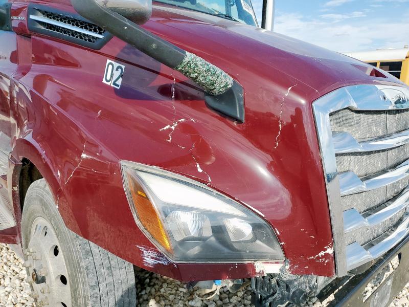 3AKJHHDV1LSLF6048 - 2020 FREIGHTLINER CASCADIA MAROON photo 9