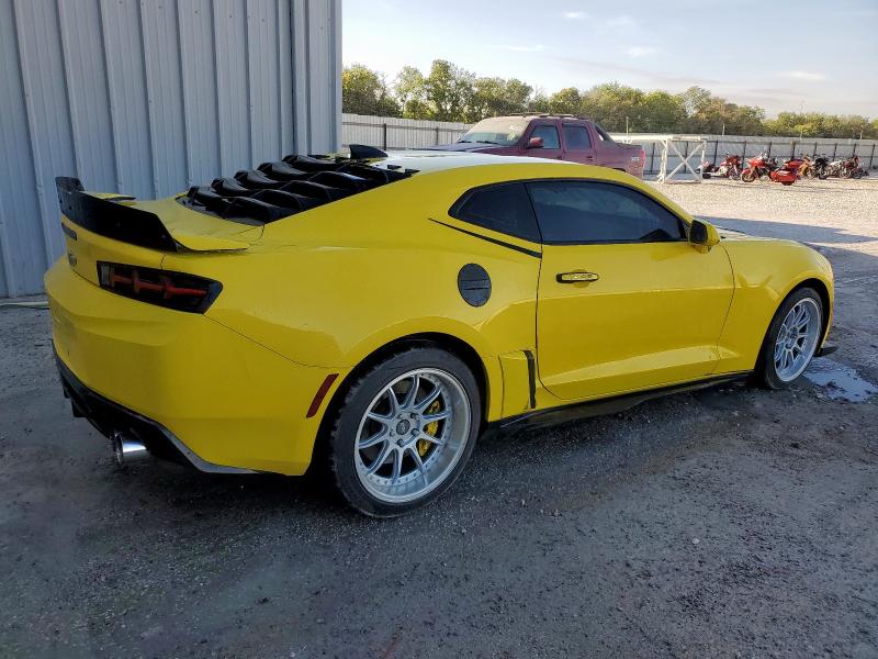 1G1FF1R73H0160330 - 2017 CHEVROLET CAMARO SS 黄色 照片 3