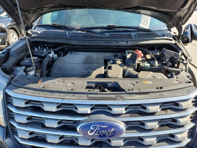 1FM5K7D87HGA01766 - 2017 FORD EXPLORER XLT BLACK photo 12