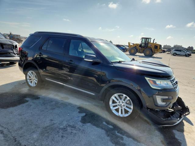 1FM5K7D87HGA01766 - 2017 FORD EXPLORER XLT BLACK photo 4