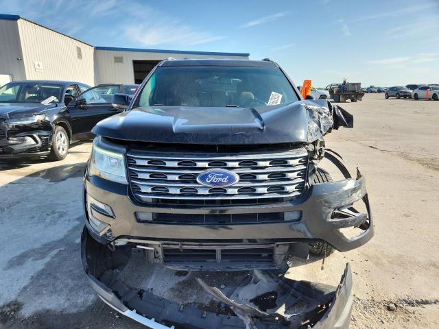1FM5K7D87HGA01766 - 2017 FORD EXPLORER XLT BLACK photo 5