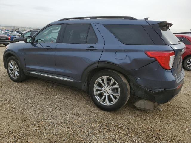 1FMSK8DH7MGA47696 - 2021 FORD EXPLORER XLT Mavi foto 2