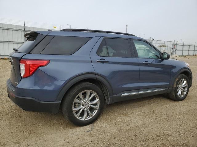 1FMSK8DH7MGA47696 - 2021 FORD EXPLORER XLT Mavi foto 3