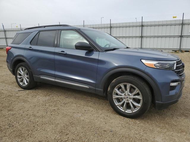 1FMSK8DH7MGA47696 - 2021 FORD EXPLORER XLT Mavi foto 4