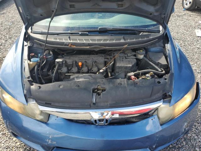 19XFA1F55BE024420 - 2011 HONDA CIVIC LX ლურჯი ფოტო 11