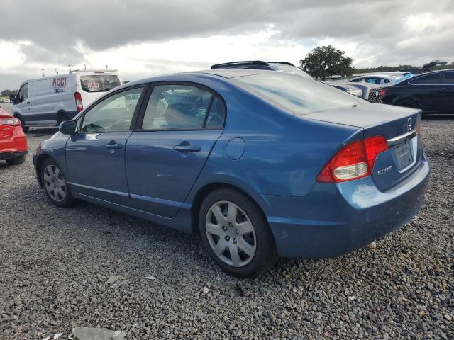 19XFA1F55BE024420 - 2011 HONDA CIVIC LX ლურჯი ფოტო 2