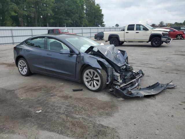 5YJ3E1EB9NF288964 - 2022 TESLA MODEL 3 ლურჯი ფოტო 4