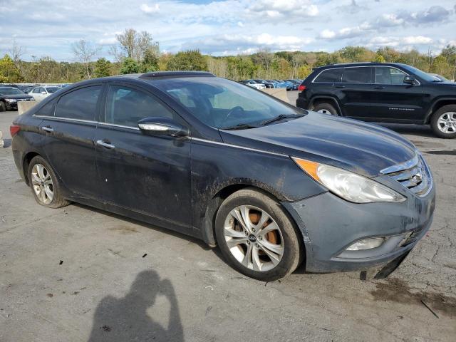 5NPEC4AC3DH597554 - 2013 HYUNDAI SONATA SE BLACK photo 4