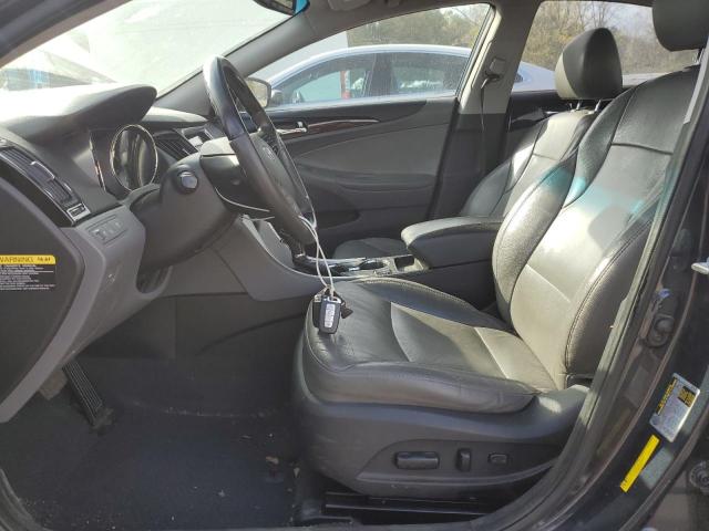 5NPEC4AC3DH597554 - 2013 HYUNDAI SONATA SE BLACK photo 7