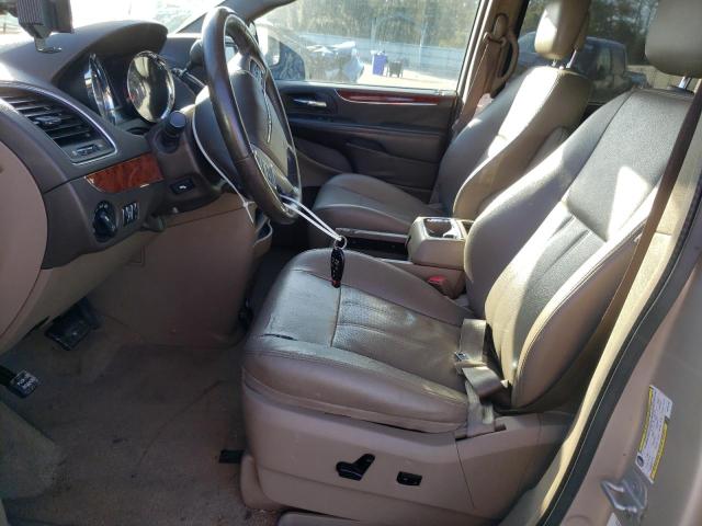 2C4RC1CG6DR751404 - 2013 CHRYSLER TOWN & COU TOURING L SILVER photo 7