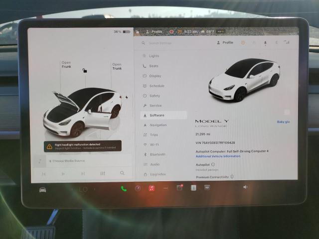 7SAYGDED7RF109428 - 2024 TESLA MODEL Y 石墨色 照片 9