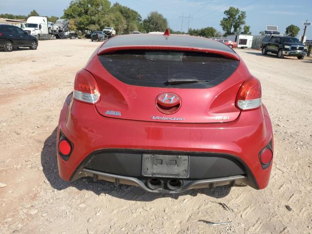 KMHTC6AE9DU138695 - 2013 HYUNDAI VELOSTER TURBO 红色 照片 6