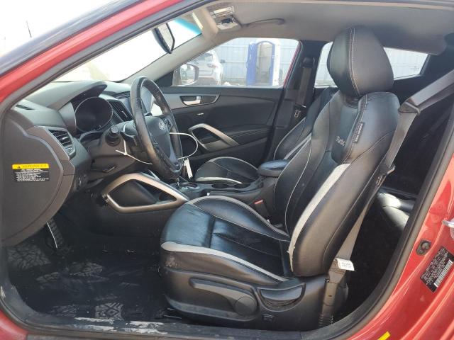KMHTC6AE9DU138695 - 2013 HYUNDAI VELOSTER TURBO 红色 照片 7