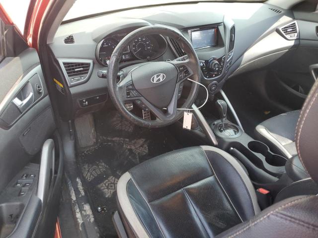 KMHTC6AE9DU138695 - 2013 HYUNDAI VELOSTER TURBO 红色 照片 8