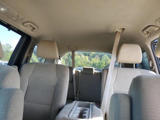 5FNRL5H47DB057404 - 2013 HONDA ODYSSEY EX MAROON photo 10