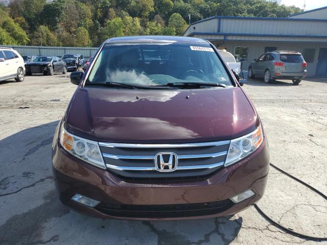5FNRL5H47DB057404 - 2013 HONDA ODYSSEY EX MAROON photo 5