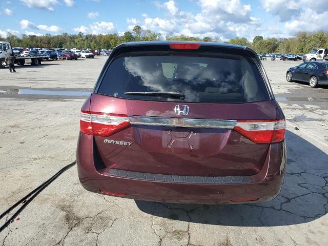 5FNRL5H47DB057404 - 2013 HONDA ODYSSEY EX MAROON photo 6