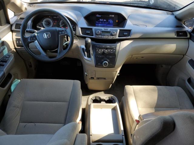 5FNRL5H47DB057404 - 2013 HONDA ODYSSEY EX MAROON photo 8