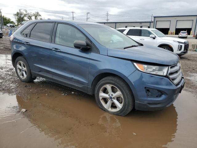 2FMPK4G94JBB60866 - 2018 FORD EDGE SE 蓝色 照片 4