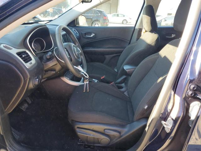 3C4NJCAB6LT220058 - 2020 JEEP COMPASS SPORT BLUE photo 7