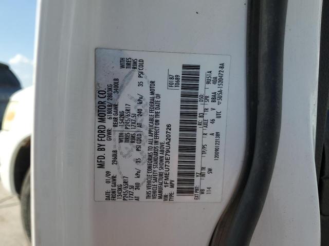 1FMEU73E79UA20726 - 2009 FORD EXPLORER XLT Ağ foto 13