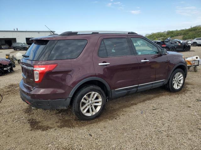 1FMHK8D89BGA17641 - 2011 FORD EXPLORER XLT Бордовый фото 3