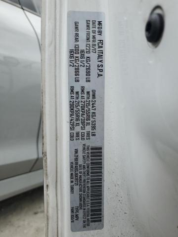 ZFBERFAB0J6K19721 - 2018 RAM PROMASTER WHITE photo 13