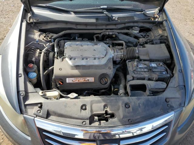 1HGCP3F86BA026558 - 2011 HONDA ACCORD EXL ნაცრისფერი ფოტო 11