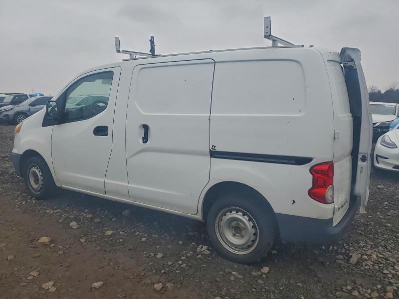 3N63M0YN8FK696414 - 2015 CHEVROLET CITY EXPRESS LS WHITE photo 2