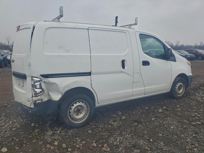 3N63M0YN8FK696414 - 2015 CHEVROLET CITY EXPRESS LS WHITE photo 3