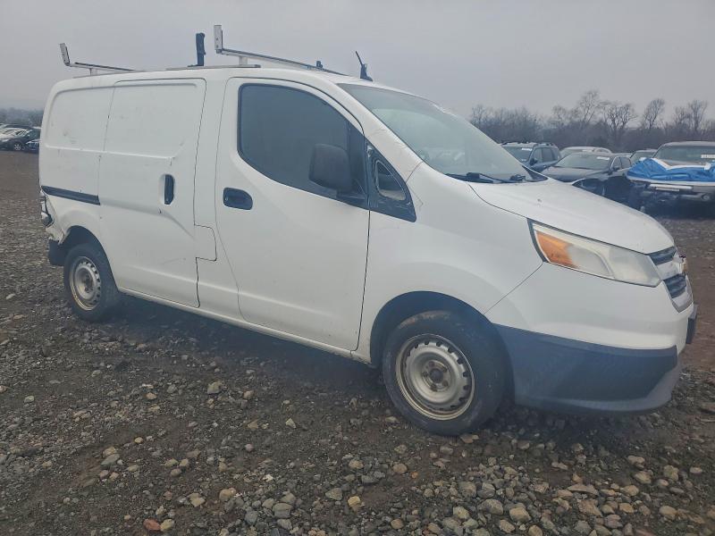 3N63M0YN8FK696414 - 2015 CHEVROLET CITY EXPRESS LS WHITE photo 4