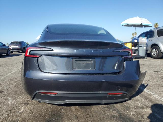 5YJ3E1EA4SF975417 - 2025 TESLA MODEL 3 BLACK photo 6