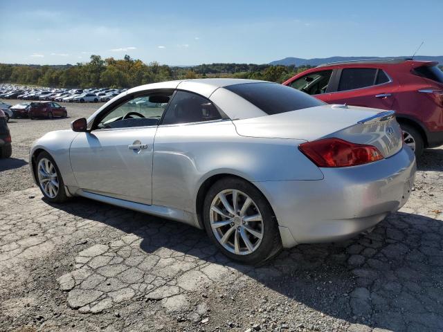 JNKCV66EX9M722987 - 2009 INFINITI G37 BASE SILVER photo 2
