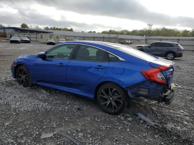 19XFC2F85KE001696 - 2019 HONDA CIVIC SPORT ლურჯი ფოტო 2