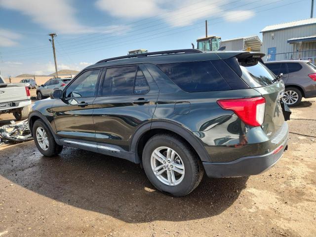 1FMSK8DH6NGA14917 - 2022 FORD EXPLORER XLT GRAY photo 2